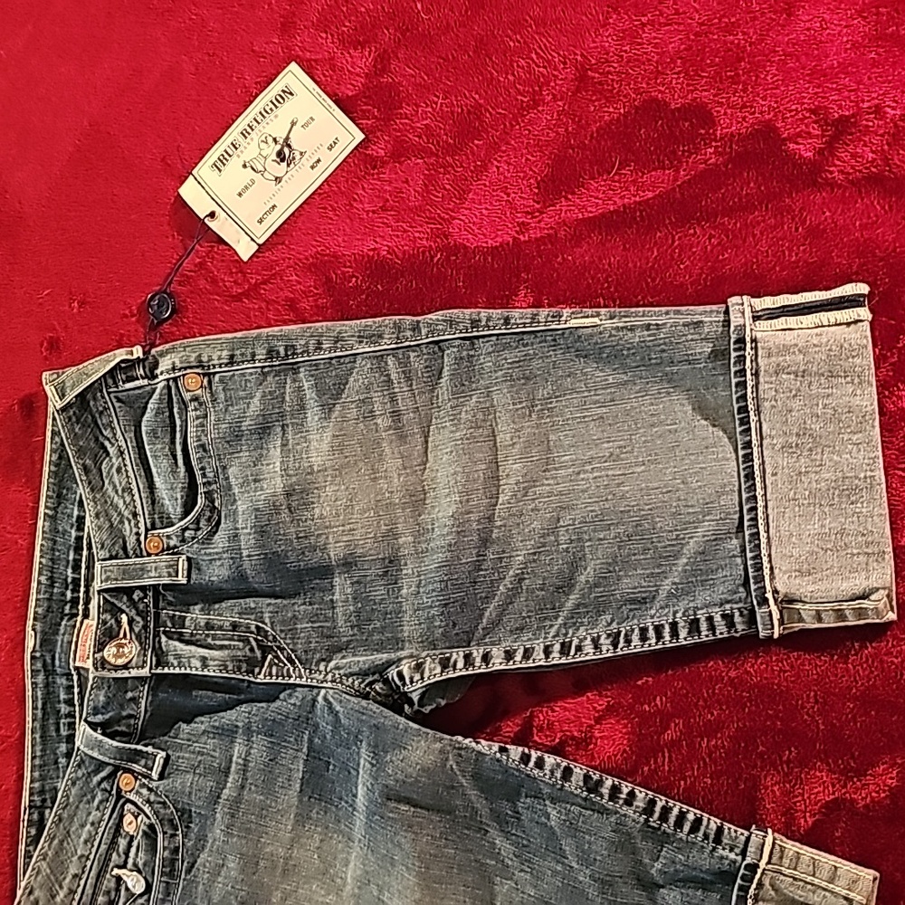 Woman's,  True Religion,  size 30, blue - Picture 3 of 12